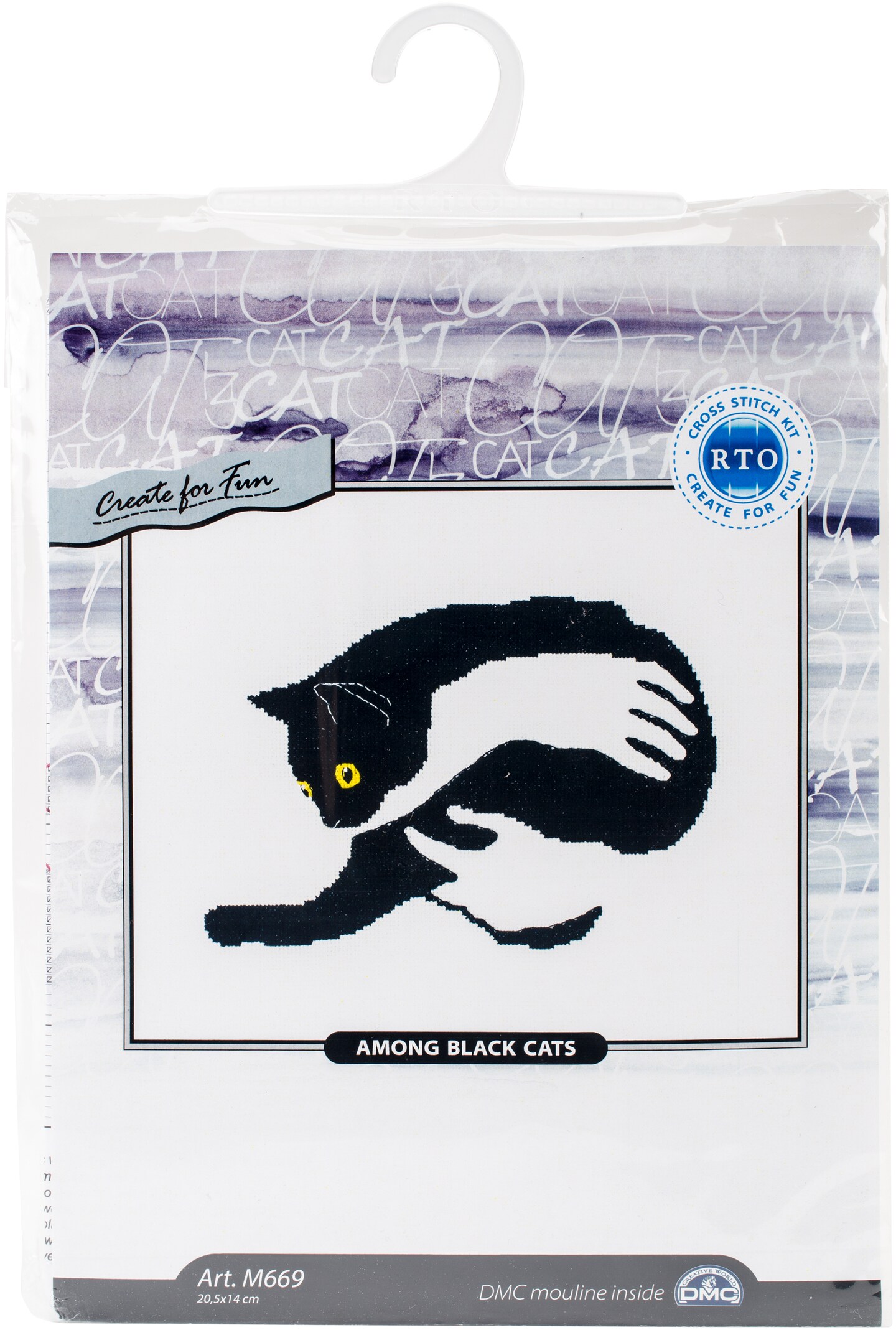 New In outlet Package RTO CAT Cross Stitch Kit