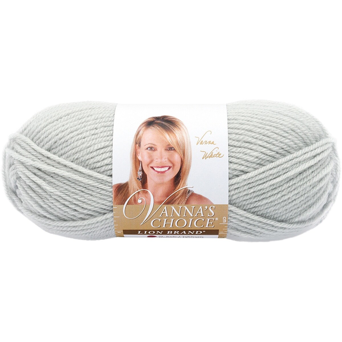 (12 Pack) Lion Brand Vanna's Choice Yarn - Pale Grey | Michaels