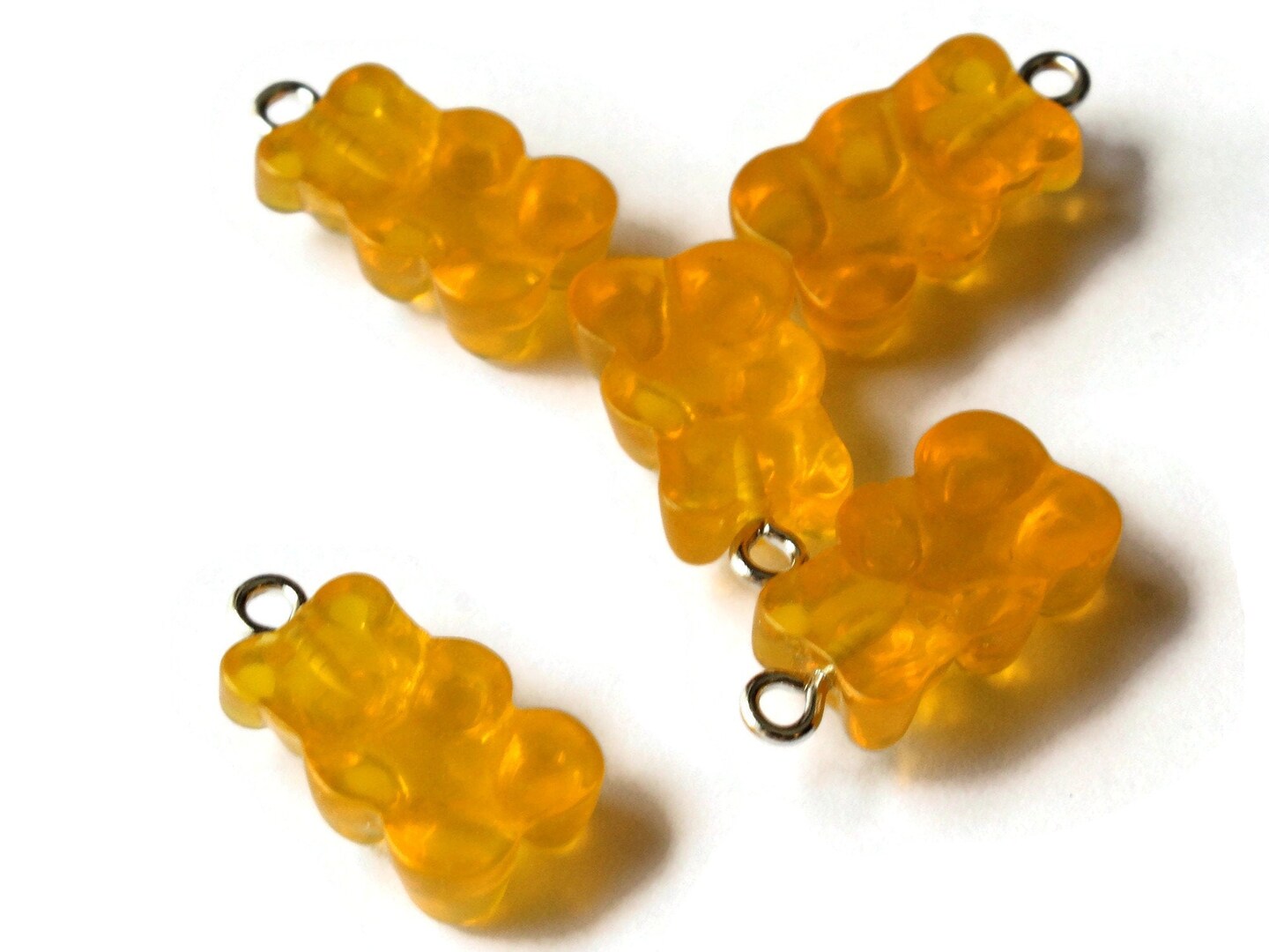 5 20mm Mixed Color Resin Gummy Bear Charms by Smileyboy Beads | Michaels