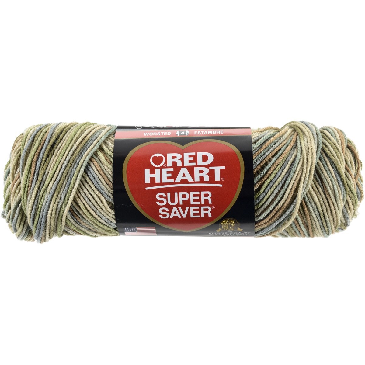 Multipack of 24 - Red Heart Super Saver Yarn-Aspen