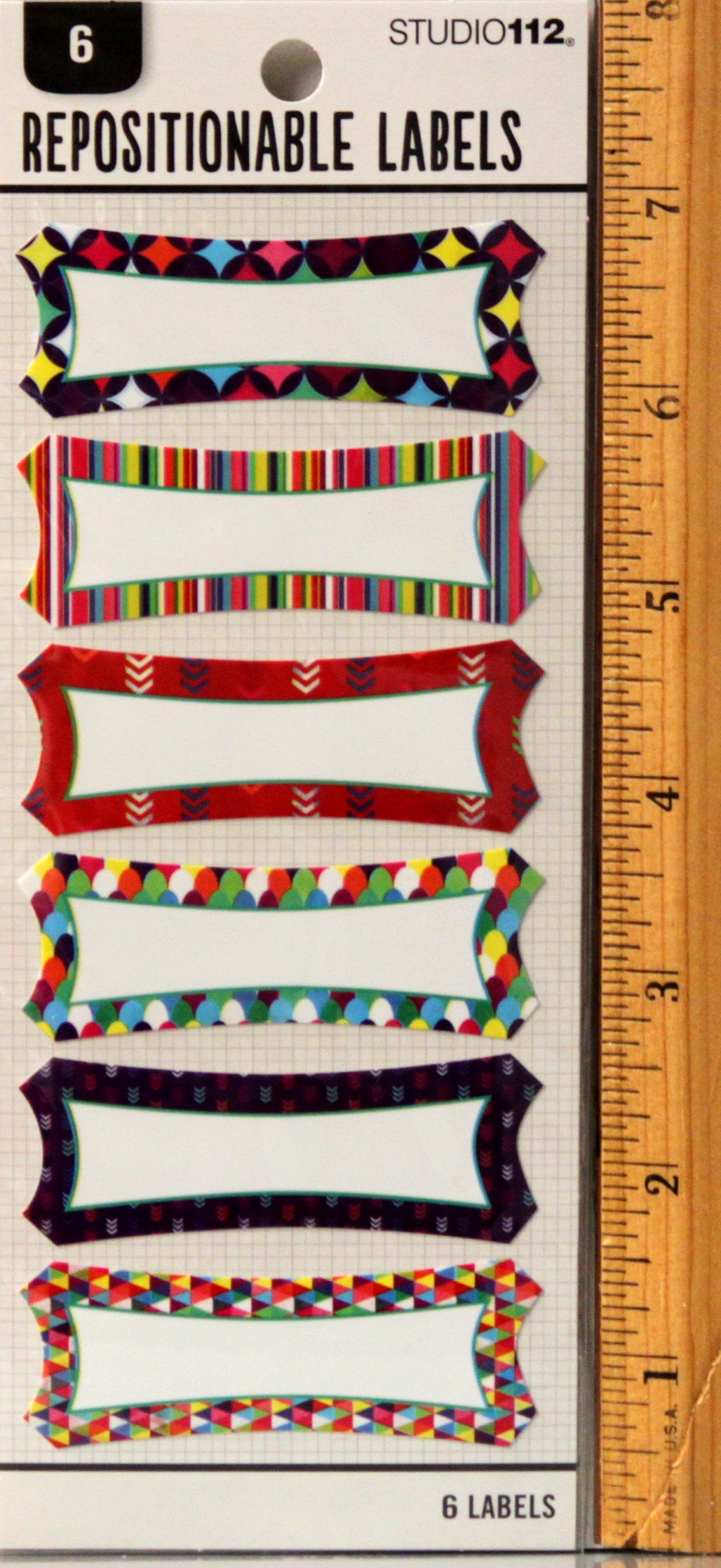 K &#x26; Company Studio 112 Multi Party Repositionable Labels