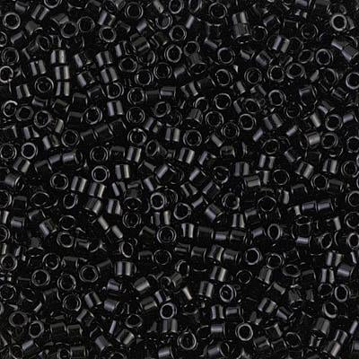 Miyuki Delica Bead 10/0, DBM0010, Black