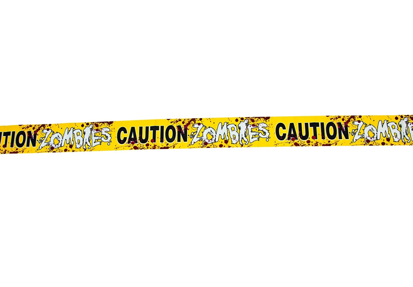 Fun Express 1 Caution Zombies Party Tape Roll, 20&#x27;
