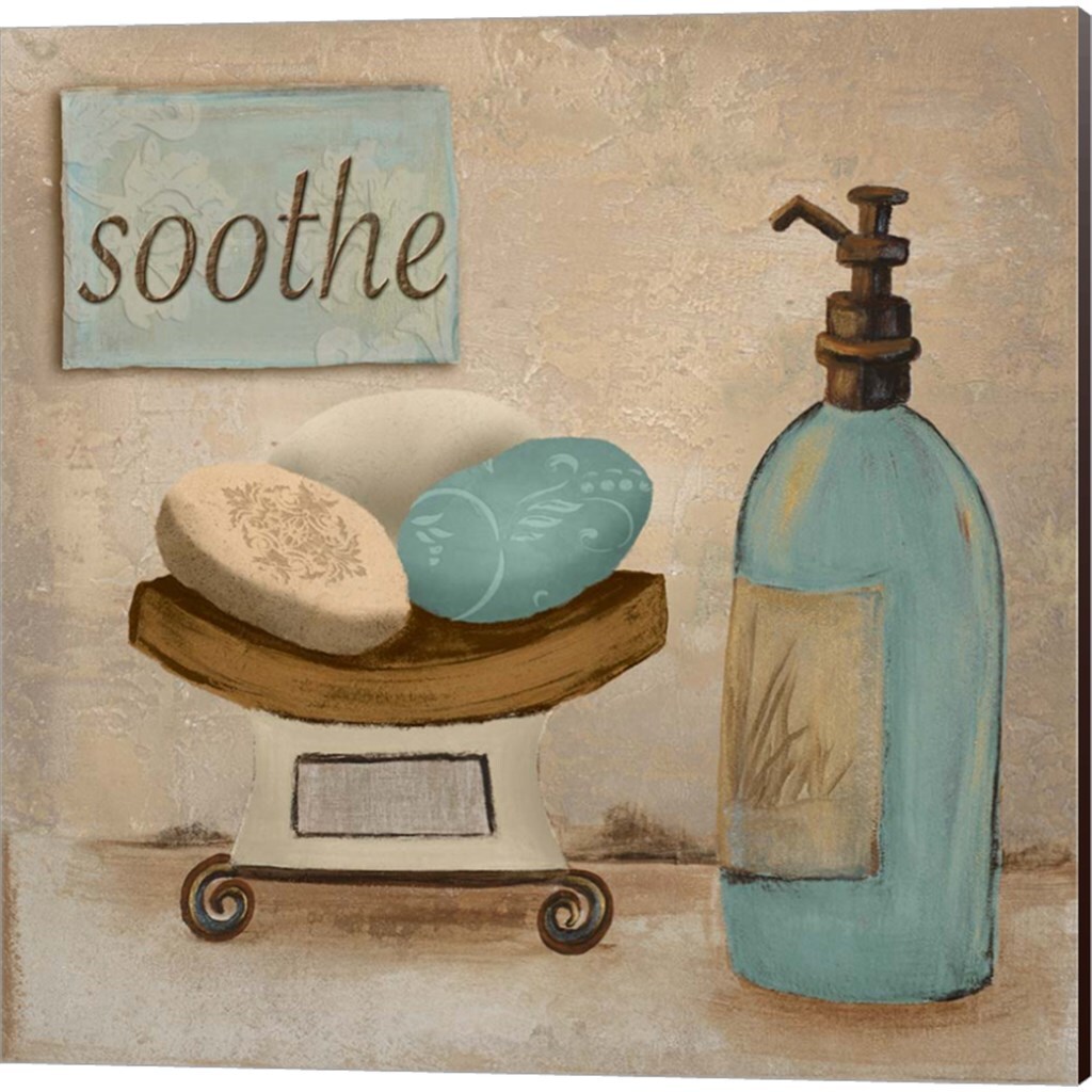 Unwind Soothe by Hakimipour - Ritter 14&#x22; x 14&#x22; Canvas Wall Art (Set of 2)