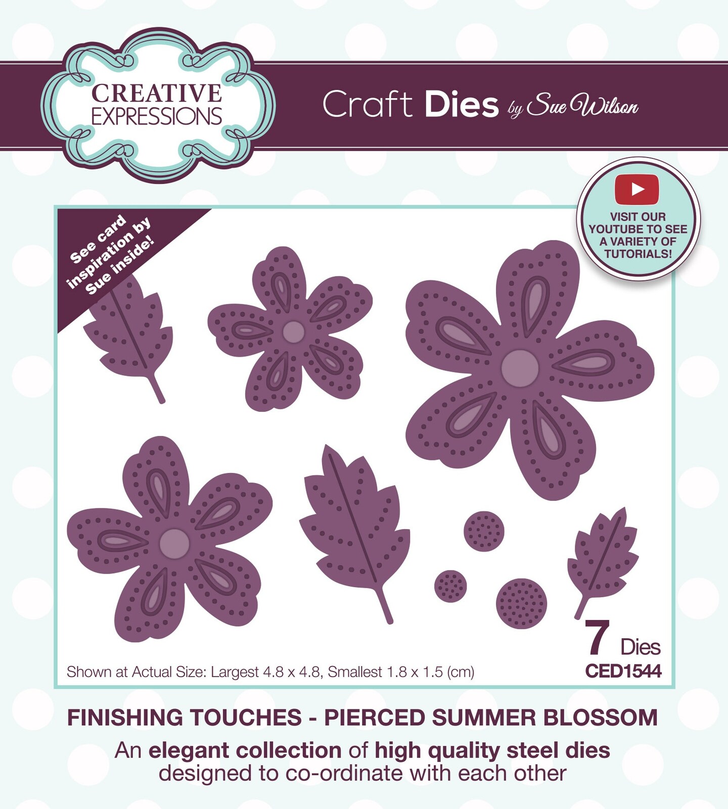 Creative Expressions Craft Dies By Sue Wilson-Finishing Touches-Pierced ...