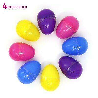 Big Mos Toys Easter Eggs - Prefilled Pastel Colored Plastic Easter Eggs with Toys Inside - 24 Pack