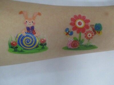 Big Mos Toys 72 Pack Spring and Summer Assorted Design Temporary Tattoos