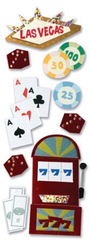 Jolee&#x27;s Boutique Las Vegas Dimensional Sticker#2