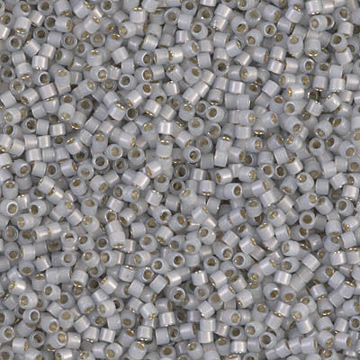 Miyuki Delica Bead 11/0 - DB1455 - Silver Lined Light Smoke