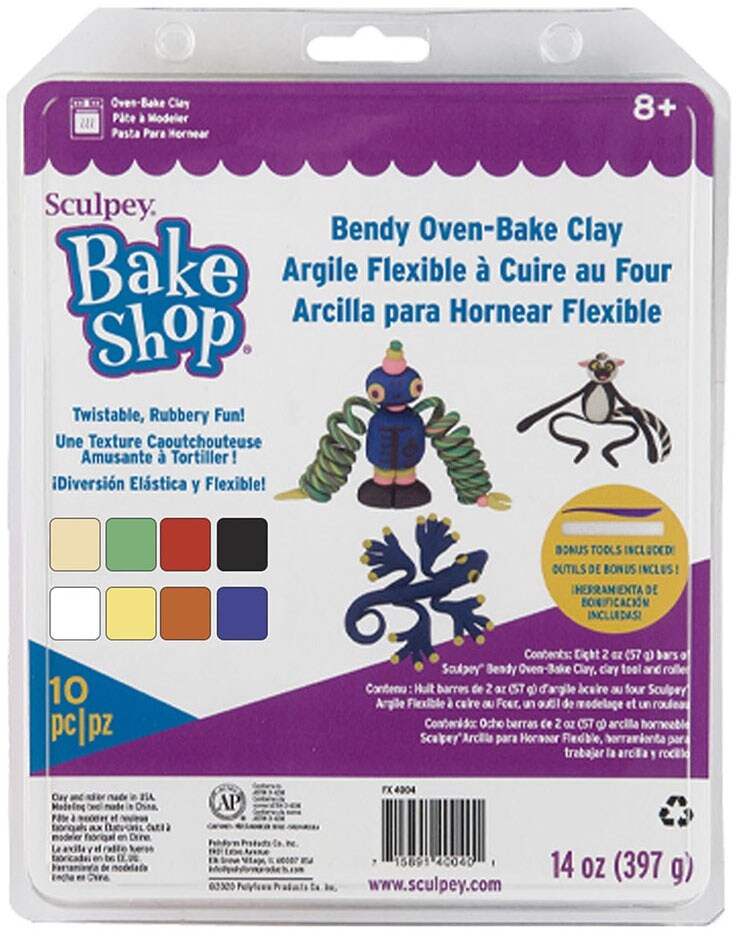 Sculpey Oven-Bake Clay Kit Bake & Bend