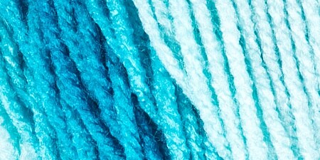 Red Heart Super Saver Jumbo Scuba Ombre Yarn - 2 Pack of 283g/10oz - Acrylic - 4 Medium (Worsted) - 482 Yards - Knitting/Crochet