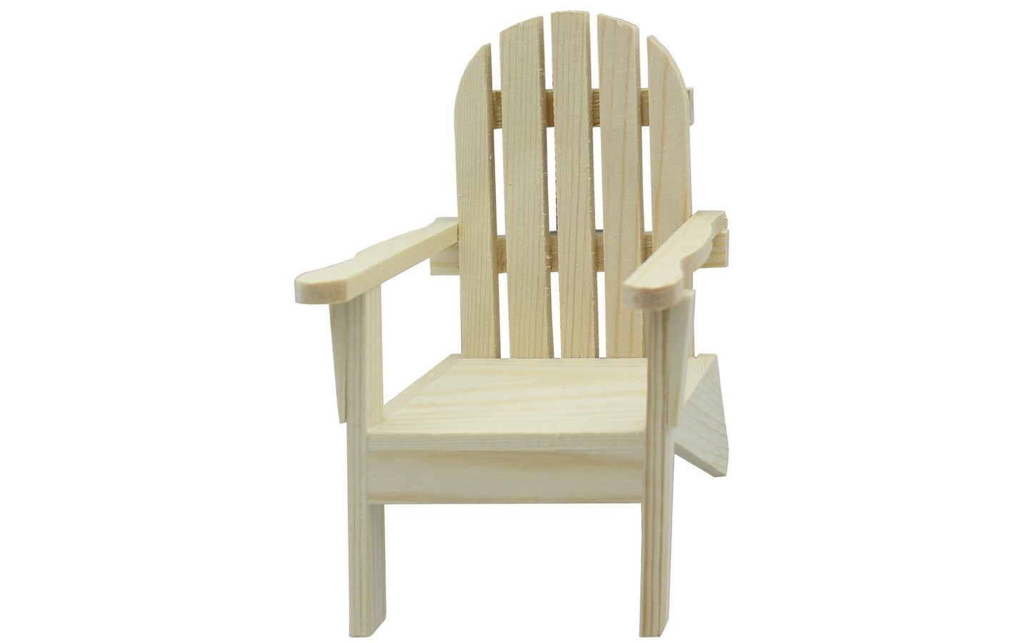 Spc Wood Mini Chair 3.75X5.5X3.75&#x22; Unfinished