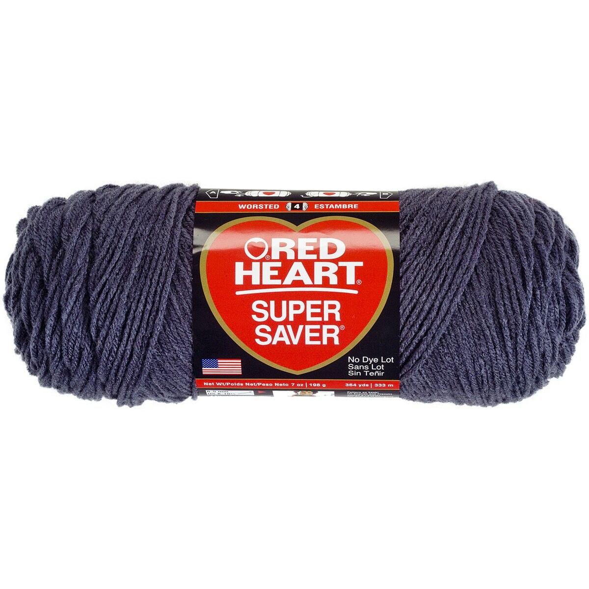 Multipack Of 24 Red Heart Super Saver Yarn Charcoal Michaels