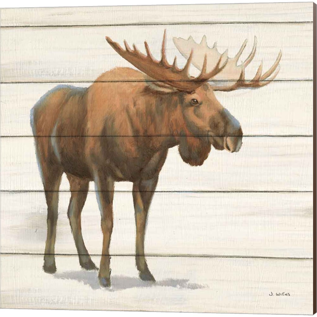 Northern Wild by James Wiens 14" x 14" Canvas Wall Art (Set of 2)