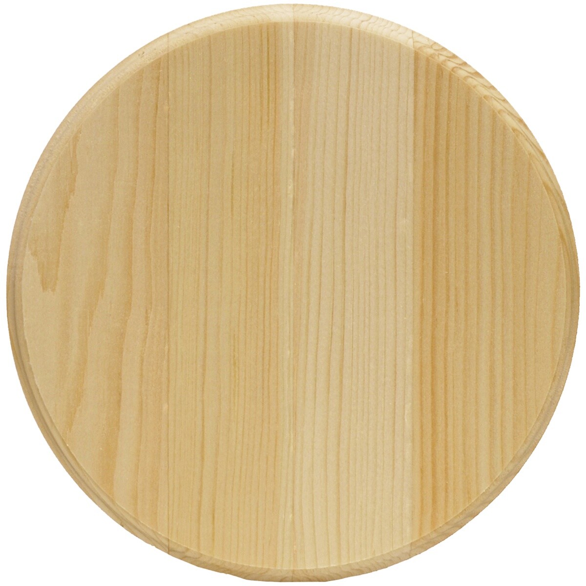 Walnut Hollow Pine Circle Plaque, 8 by 8 by 0.63-Inch