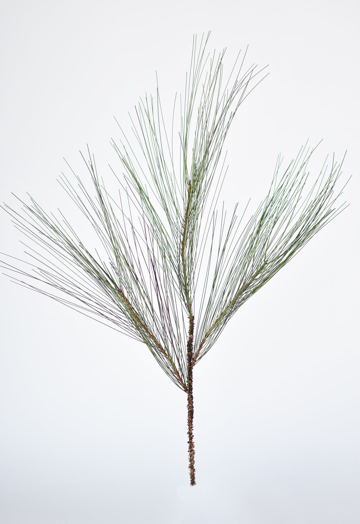 23 Faux Long Needle Pine Spray Stem