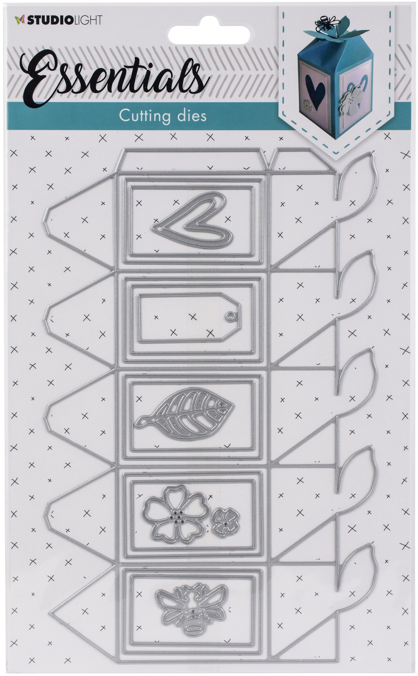 Studio Light Giftbox Cutting DieNr.395, Hexagon Michaels