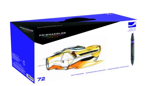 PRISMACOLOR ART MARKER SET 72 PIECE