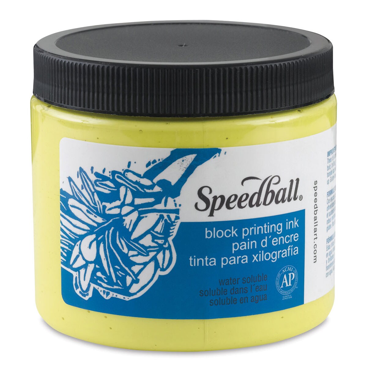 Speedball WaterSoluble Block Printing Ink Yellow, 16 oz Michaels