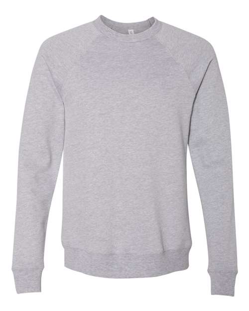 BELLA + CANVAS® Unisex Sponge Fleece Raglan Crewneck Sweatshirt