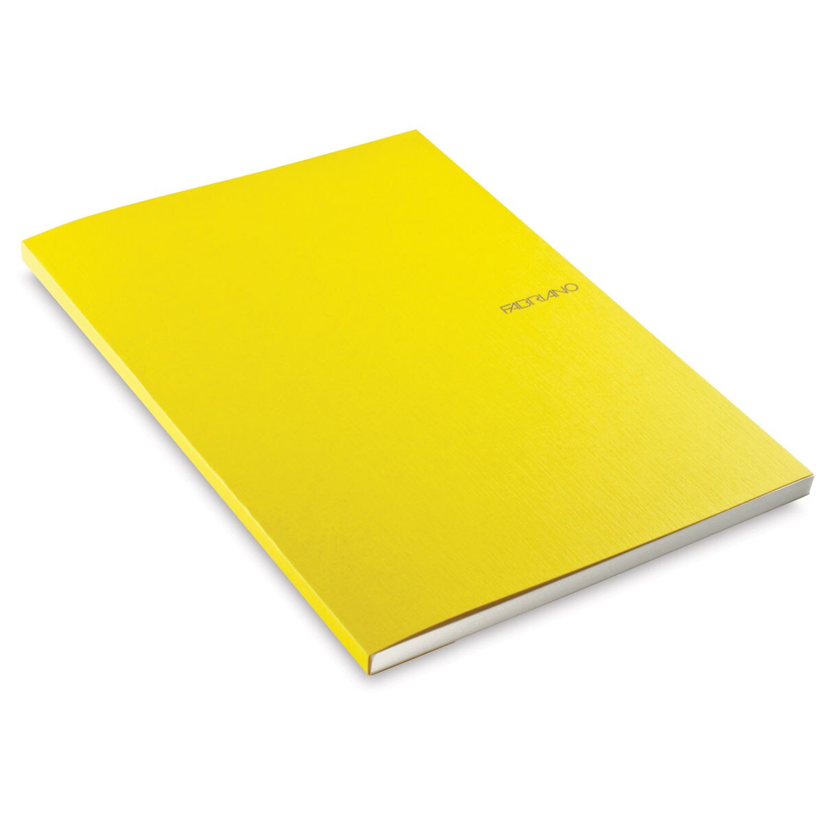 Fabriano EcoQua Notebook - 11.7" x 8.25", Dot, Gluebound, Lemon