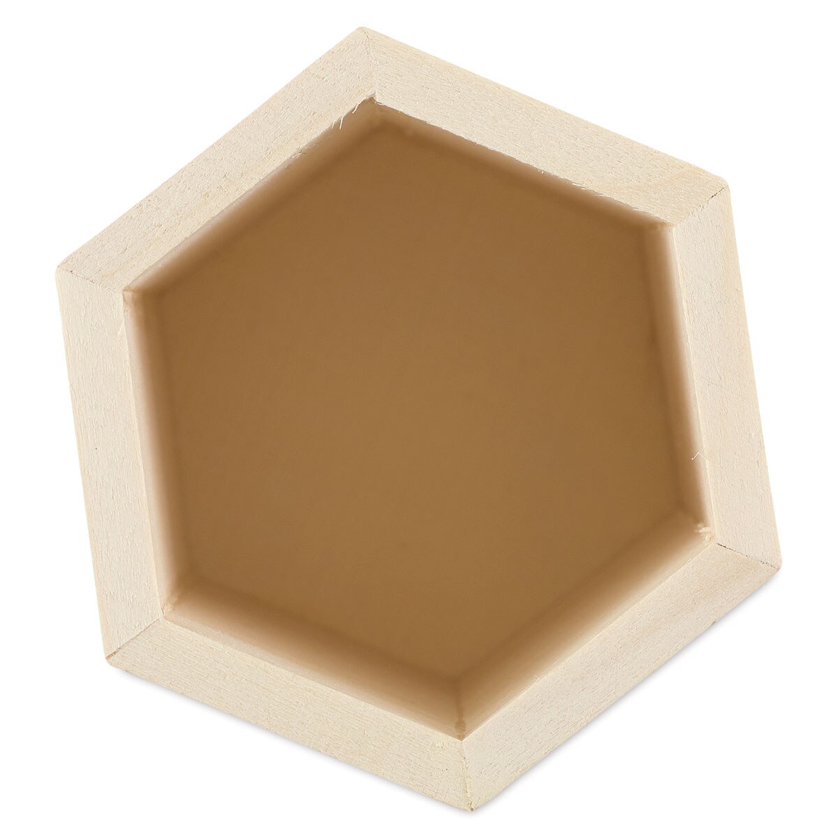 MultiCraft Wood Desk Organizer - Hexagon