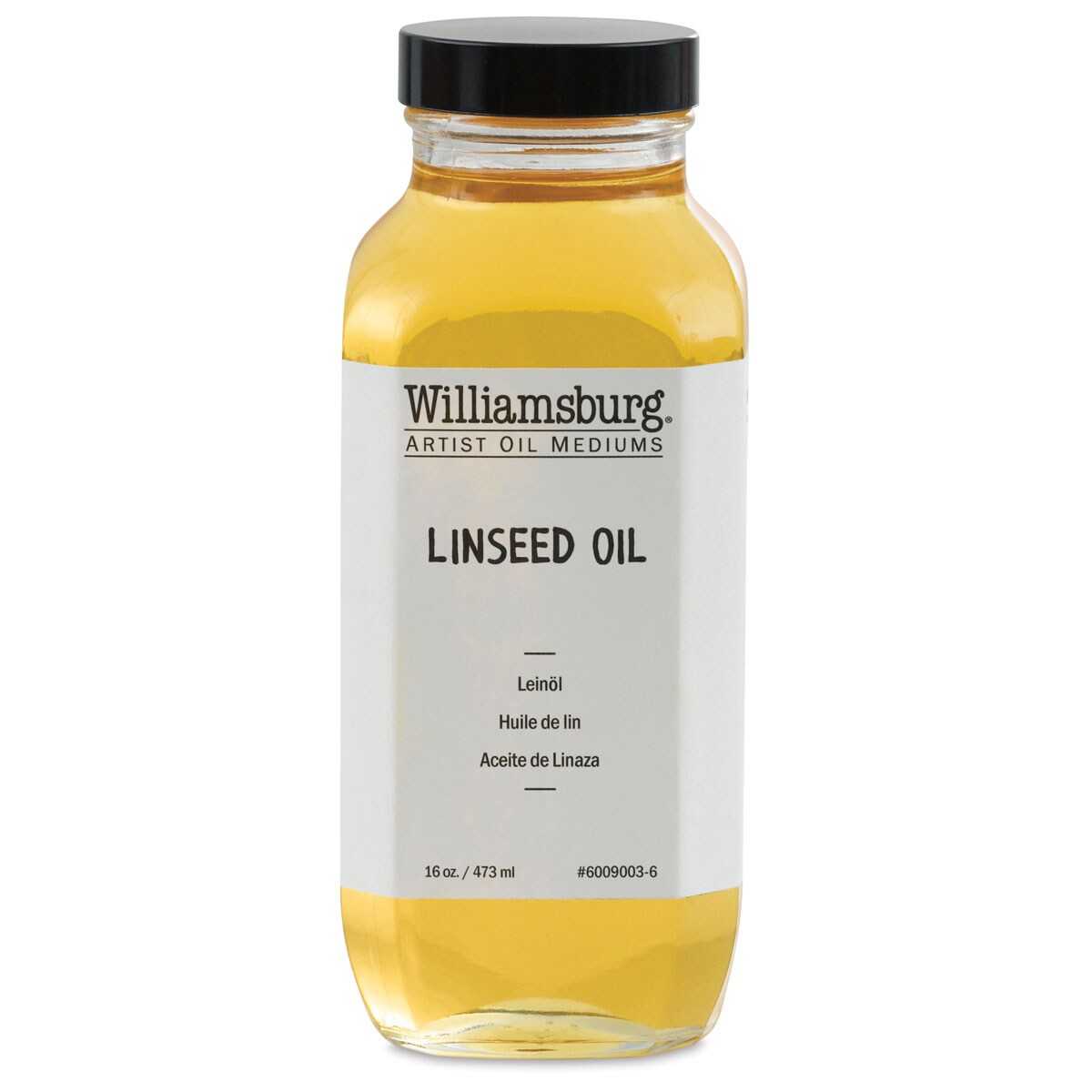 Williamsburg Artist Linseed Oil - 16 oz bottle | Michaels