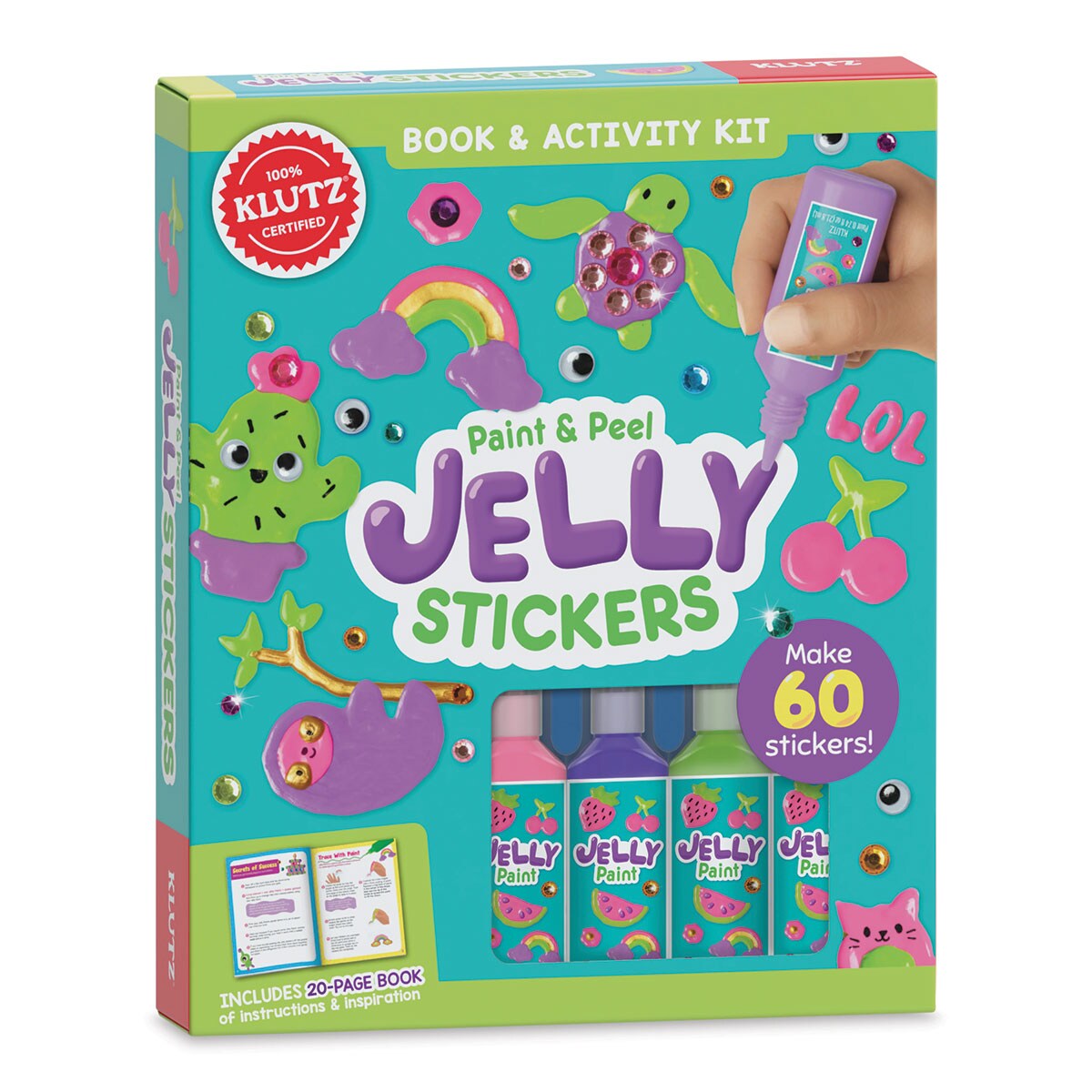 Klutz Paint and Peel Jelly Stickers Kit