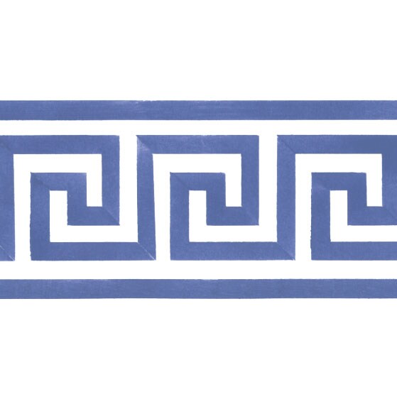 Greek Key Wall Stencil | 2651 by Designer Stencils | Pattern Stencils | Reusable Stencils for Painting | Safe &#x26; Reusable Template for Wall Decor | Try This Stencil Instead of a Wallpaper | Easy to Use &#x26; Clean Art Stencil Pattern