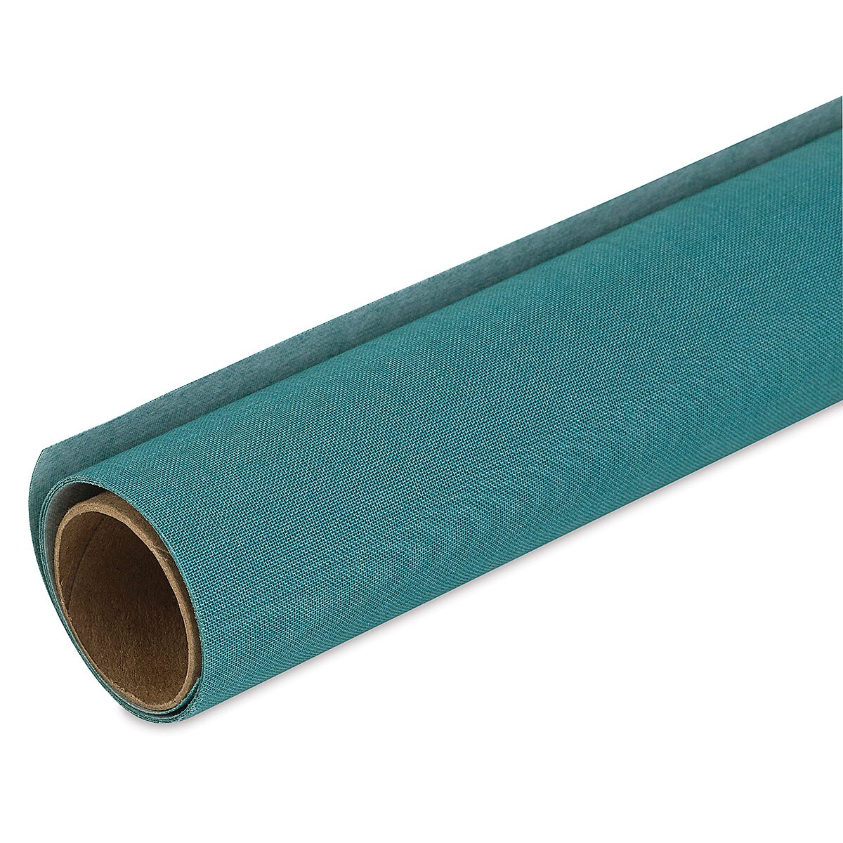 Lineco Book Cloth - 17&#x22; x 19&#x22;, Teal, Rolled Sheet