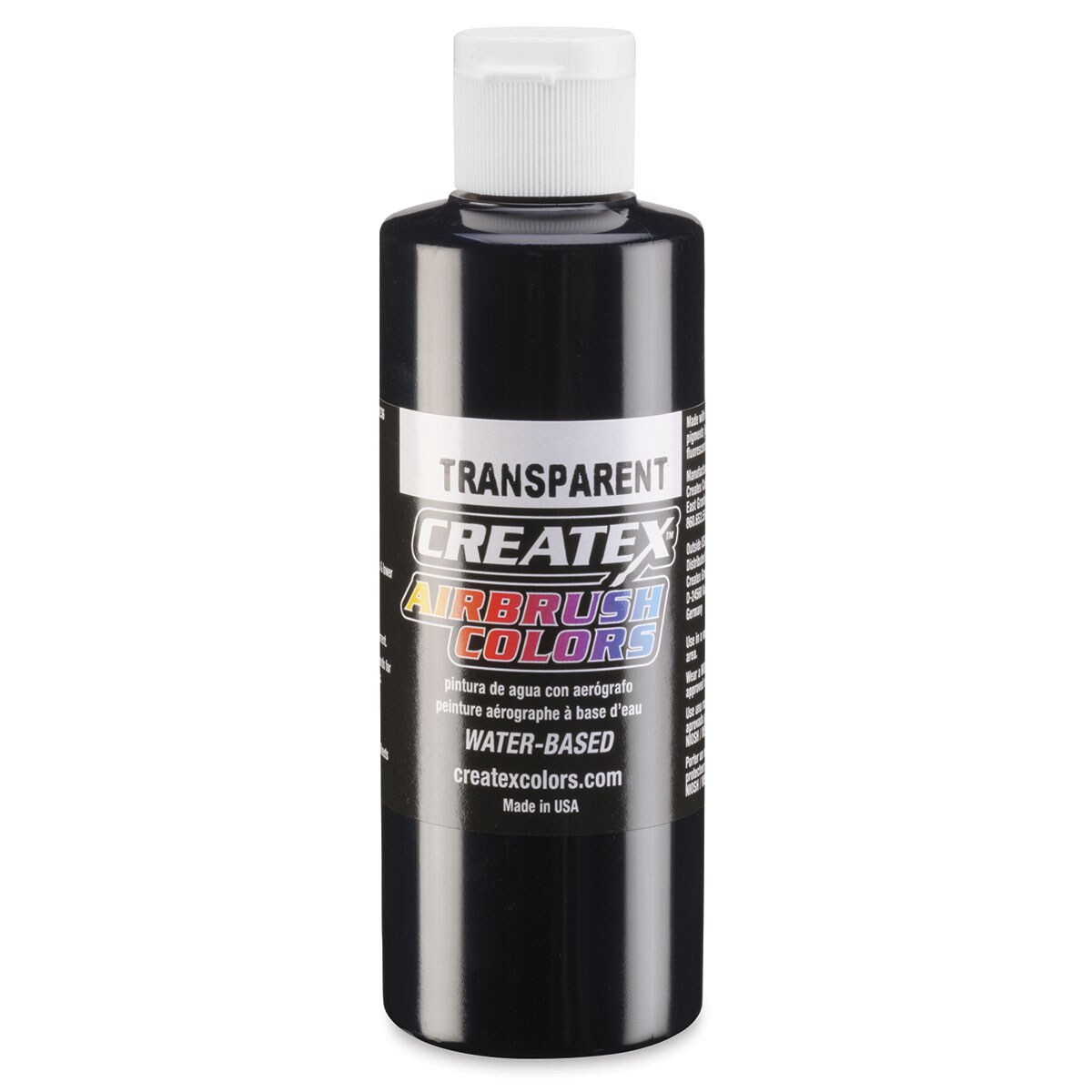 Createx Airbrush Color - 4 oz, Transparent Black