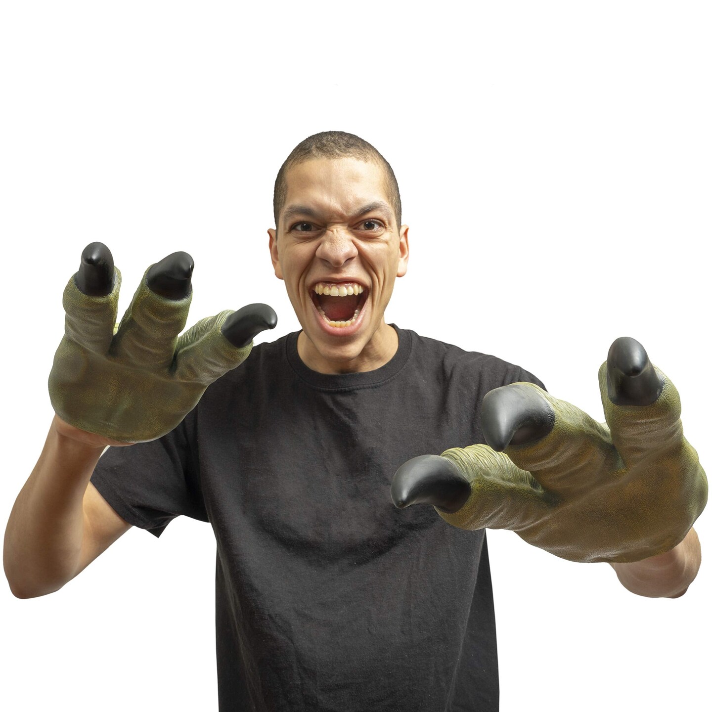 Dinosaur Claws Costume Accessories - Velociraptor Pretend Play Dino Paw Gloves Cosplay Accessories for Adults and Kids