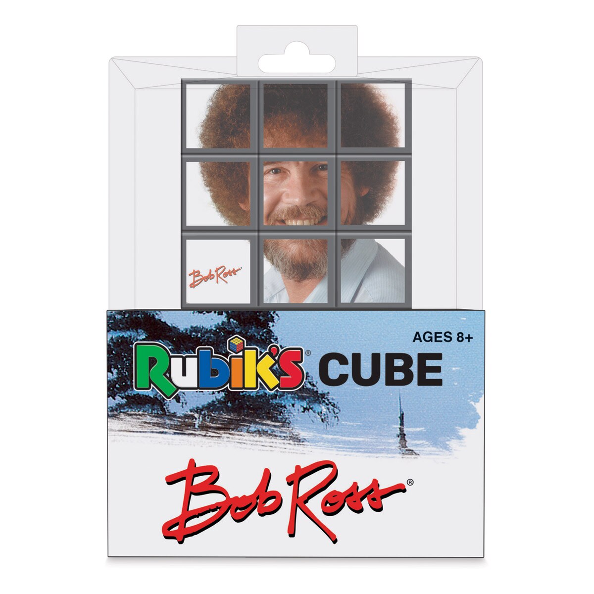 Bob Ross Rubik&#x27;s Cube