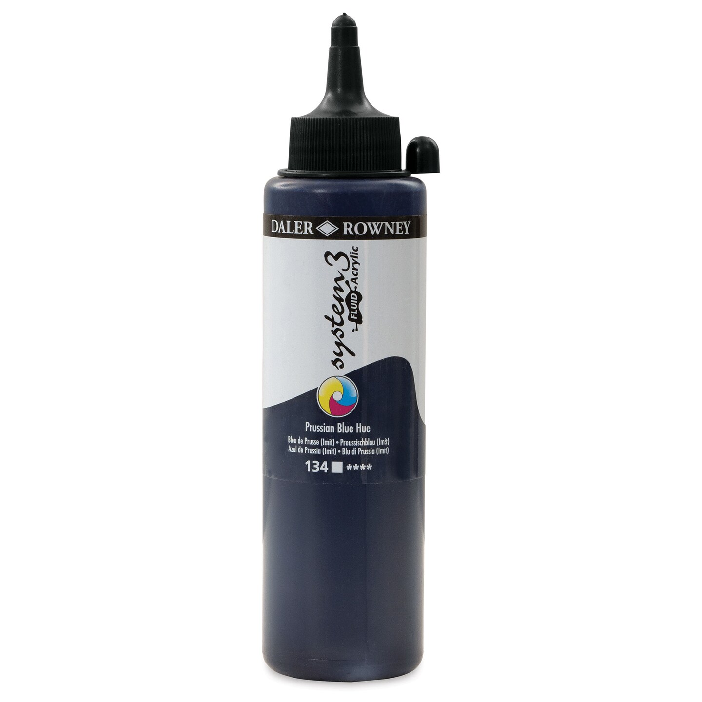 Daler-Rowney System3 Fluid Acrylic - Prussian Blue, 250 ml | Michaels