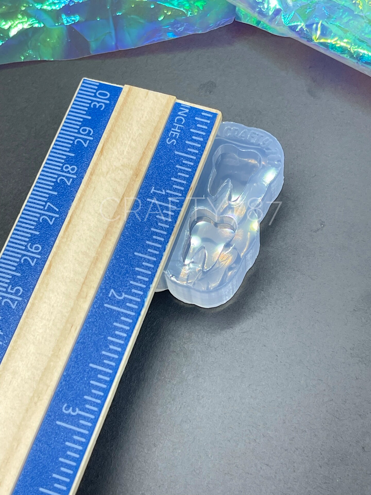 Tooth Stud Earring Mold(B10)