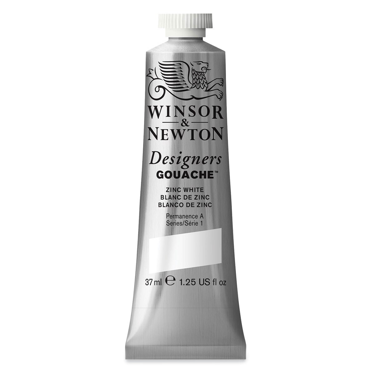 Winsor &#x26; Newton Designers Gouache - Zinc White, 37 ml tube