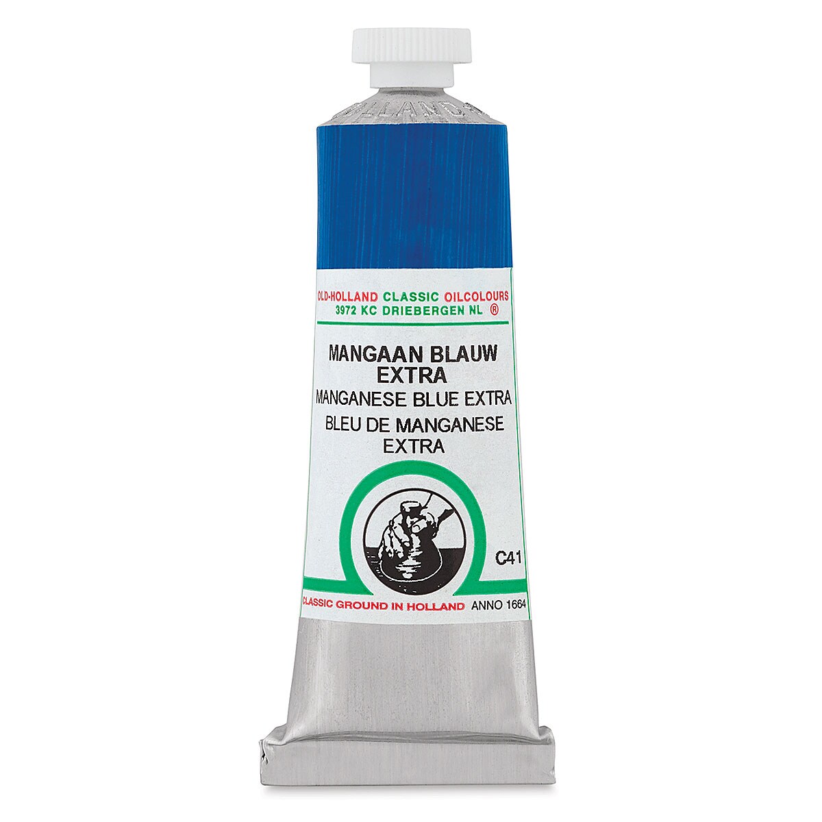 Old Holland Classic Oil Color - Manganese Blue, 40 ml tube