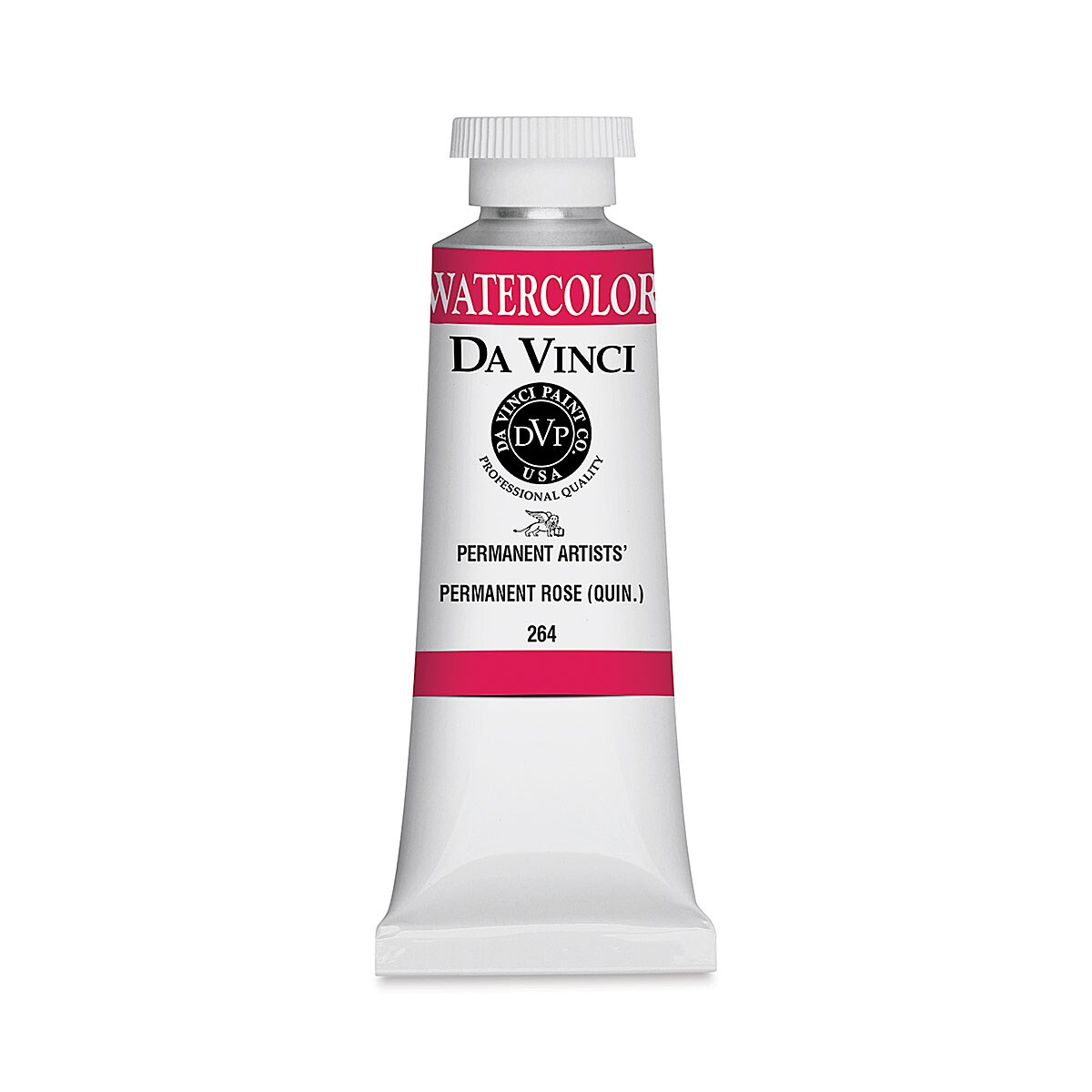 Da Vinci Artists&#x27; Permanent Watercolor - Quinacridone Permanent Rose, 37 ml tube