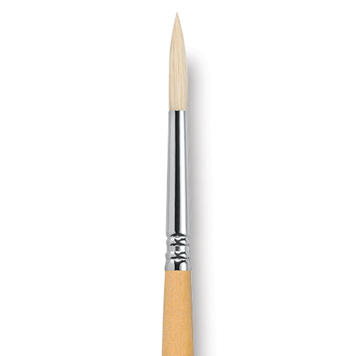 Isabey Chungking Bristle Brush - Size 14 Yellow Handle (Oil/Acrylic Paint)