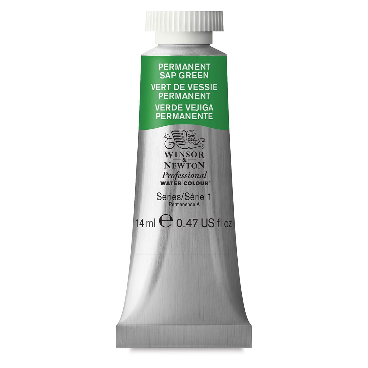 Winsor & Newton Professional Watercolor - Permanent Sap Green, 14 ml tube