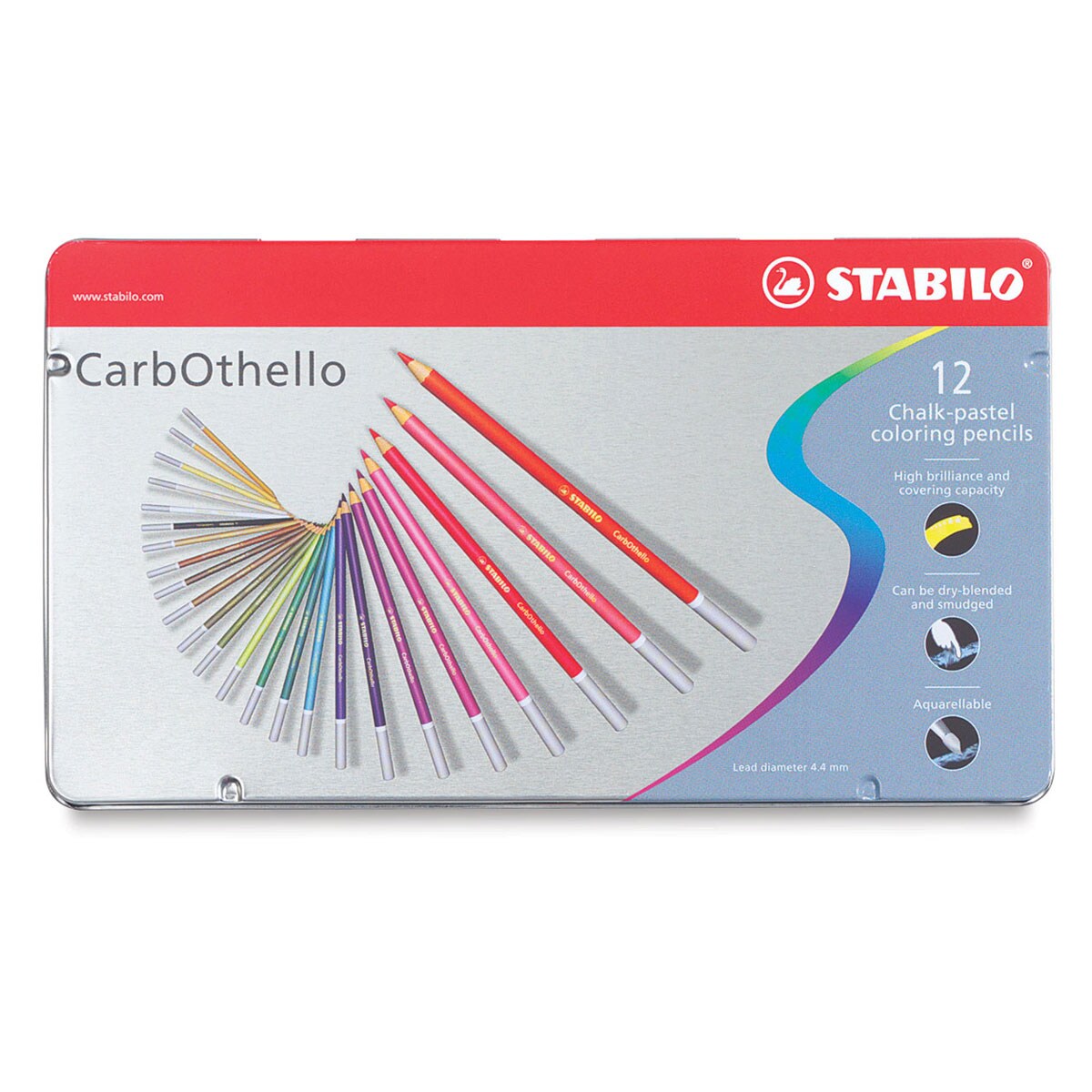 Stabilo CarbOthello Pastel Pencils - Set of 12