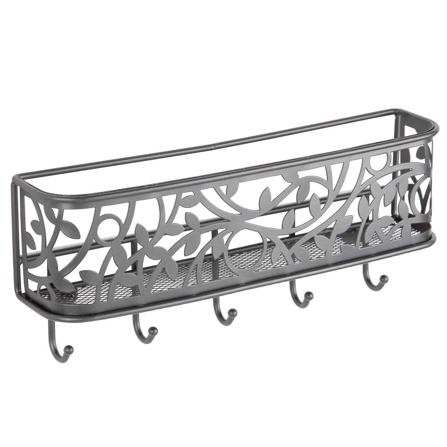 mDesign Metal Wall Mount Entryway Storage, Mail Sorter Basket Michaels