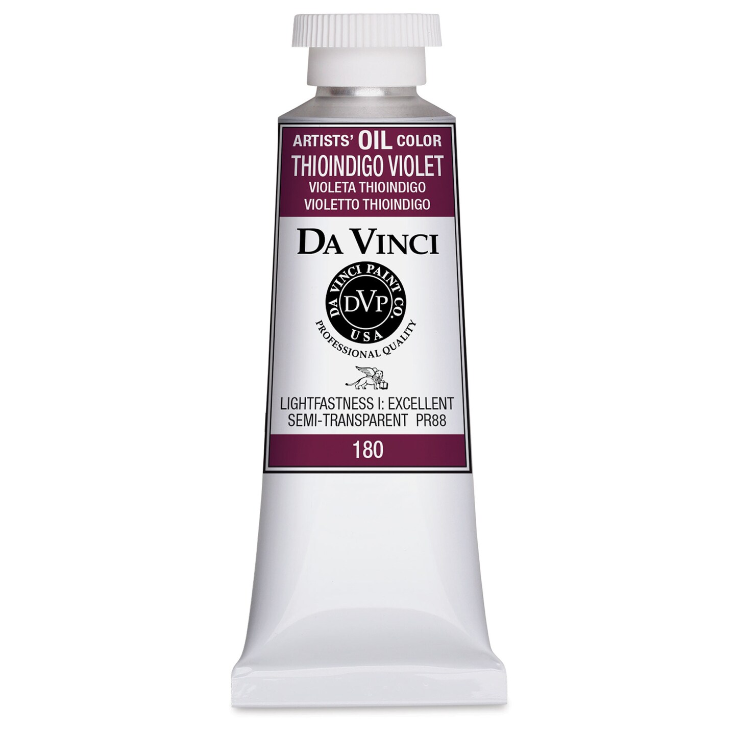 Da Vinci Artists&#x27; Oil Color - Thioindigo Violet, 37 ml Tube