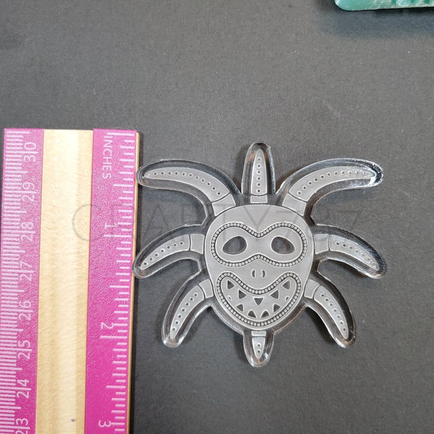 Vejigantes Silicone Mold Straw Topper | Keychain | Magnet (D11)