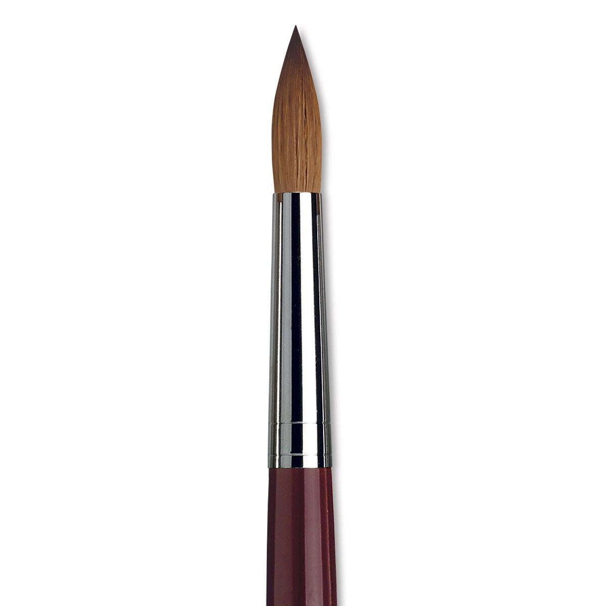 Da Vinci Kolinsky Red Oil Sable Brush - Round, Long Handle, Size 26 ...