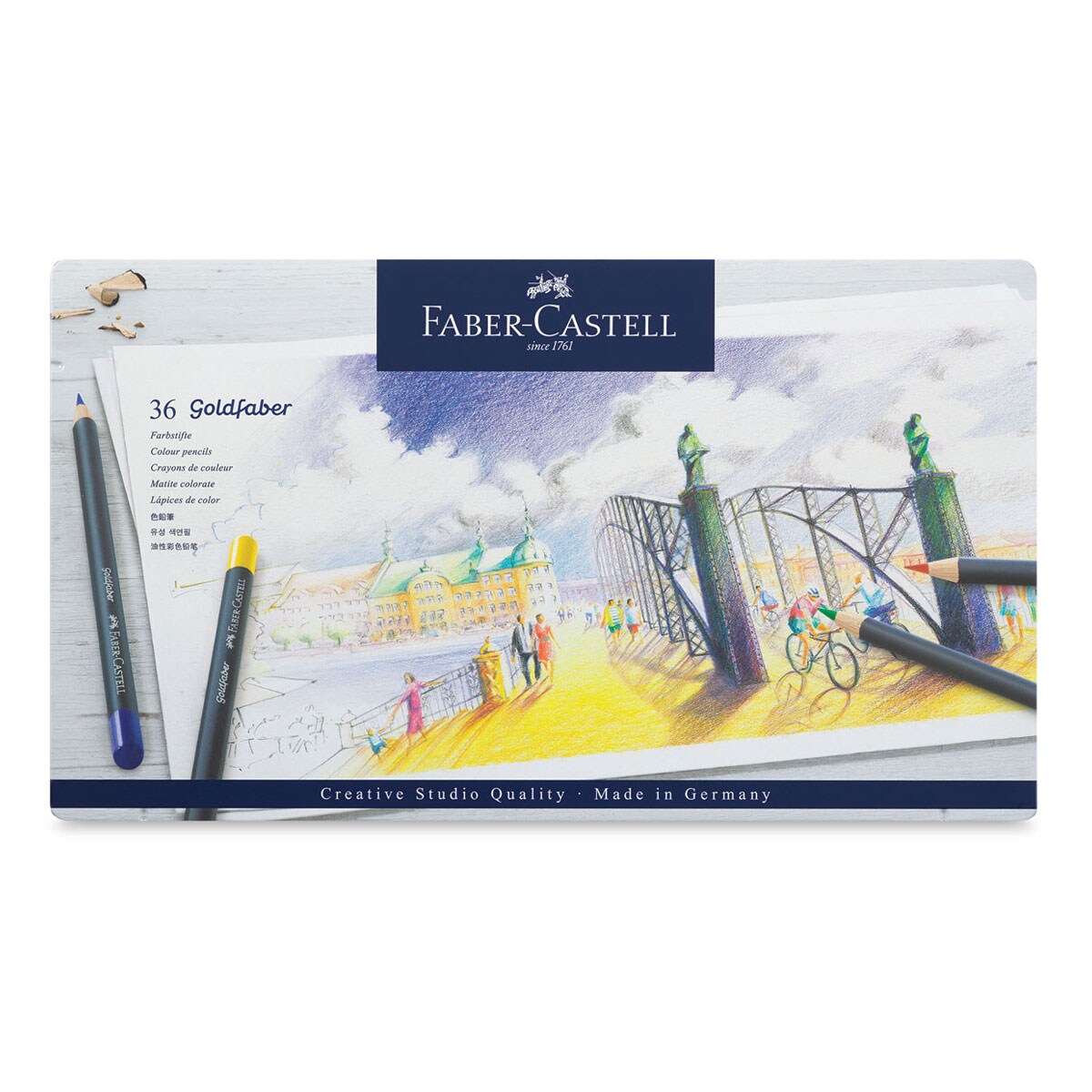 Faber-Castell Goldfaber Color Pencil Set - Set of 36