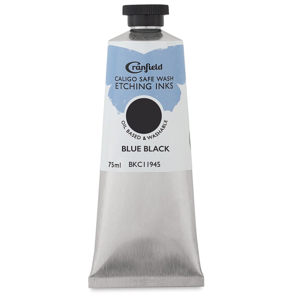Cranfield Caligo Safe Wash Etching Ink - Blue Black, 75 ml Tube