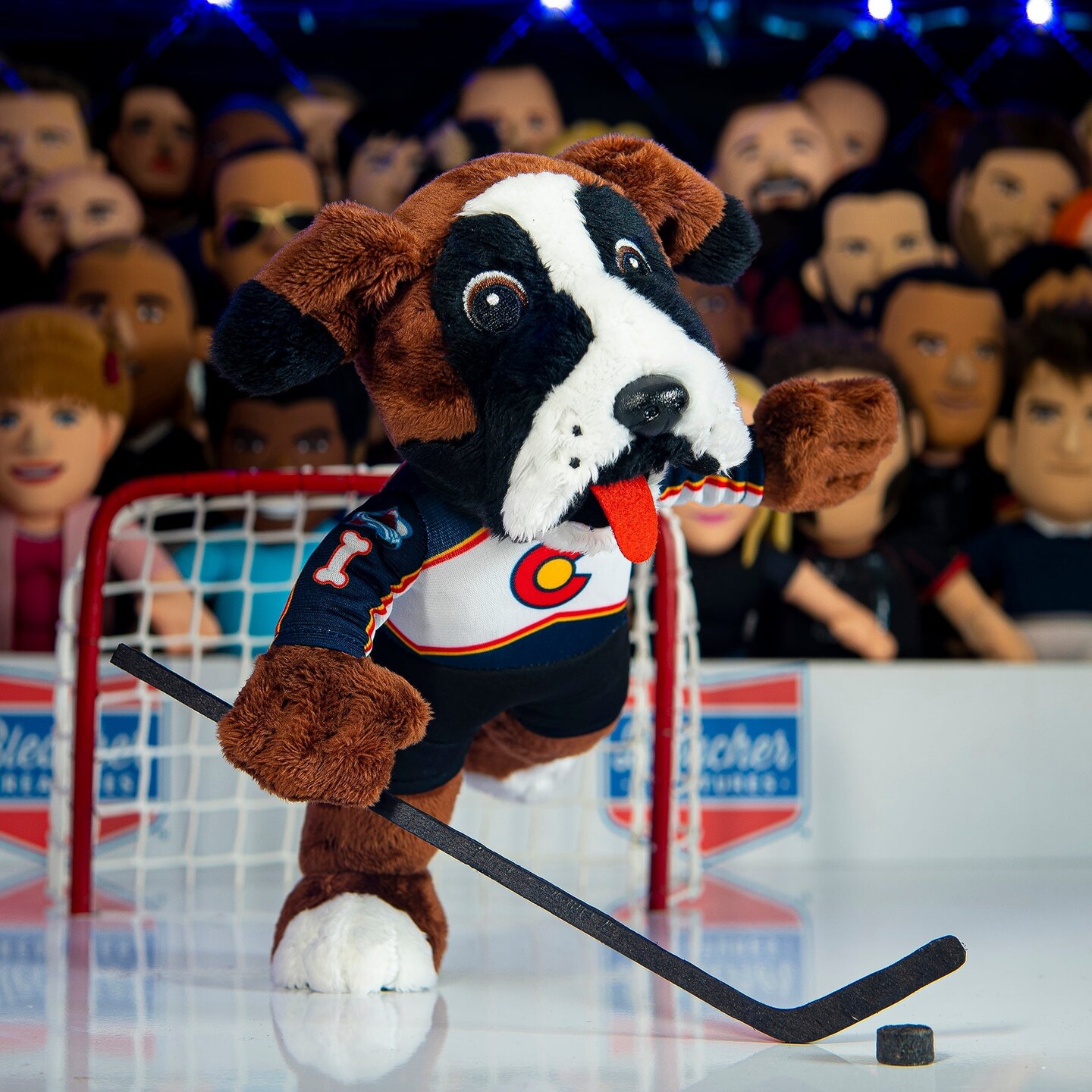 Bleacher Creatures Colorado Avalanche Bernie Reverse Retro 10" Mascot Plush Figure