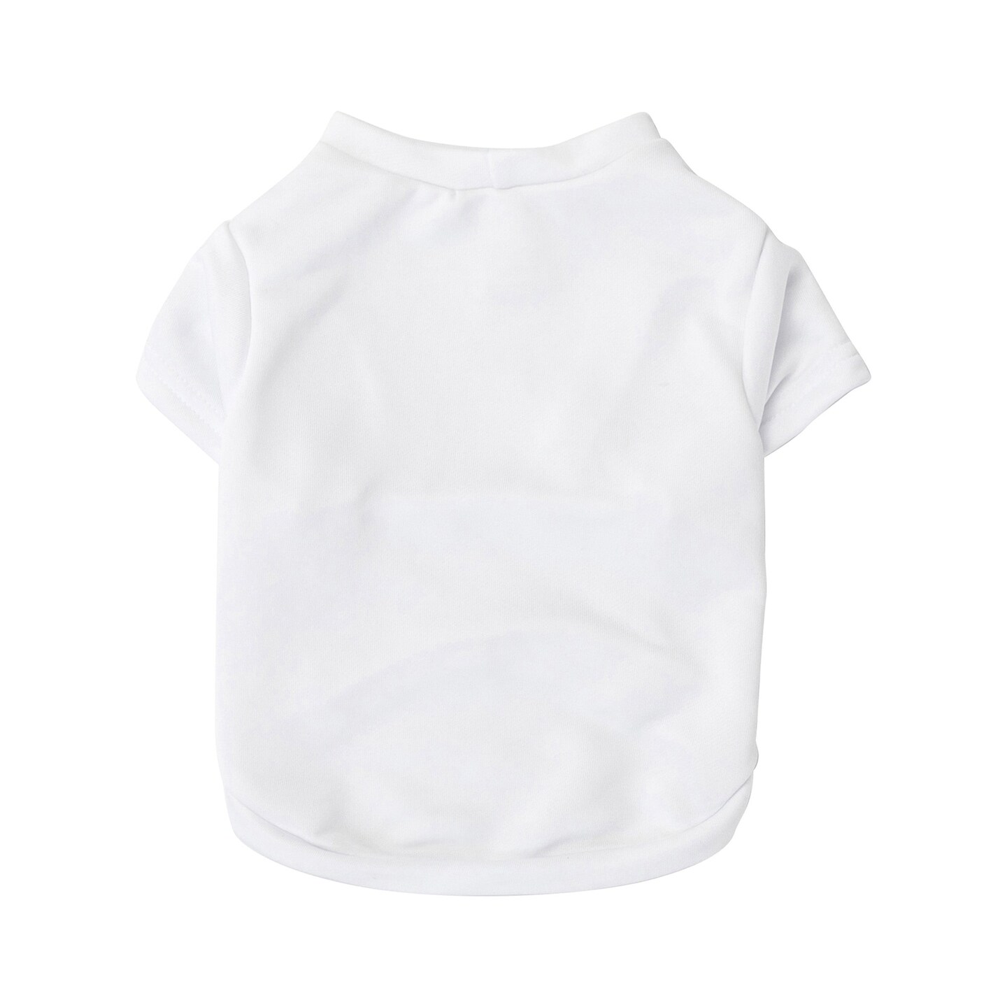 Craft Express 2 Pack of Large White Sublimation Pet T-Shirts