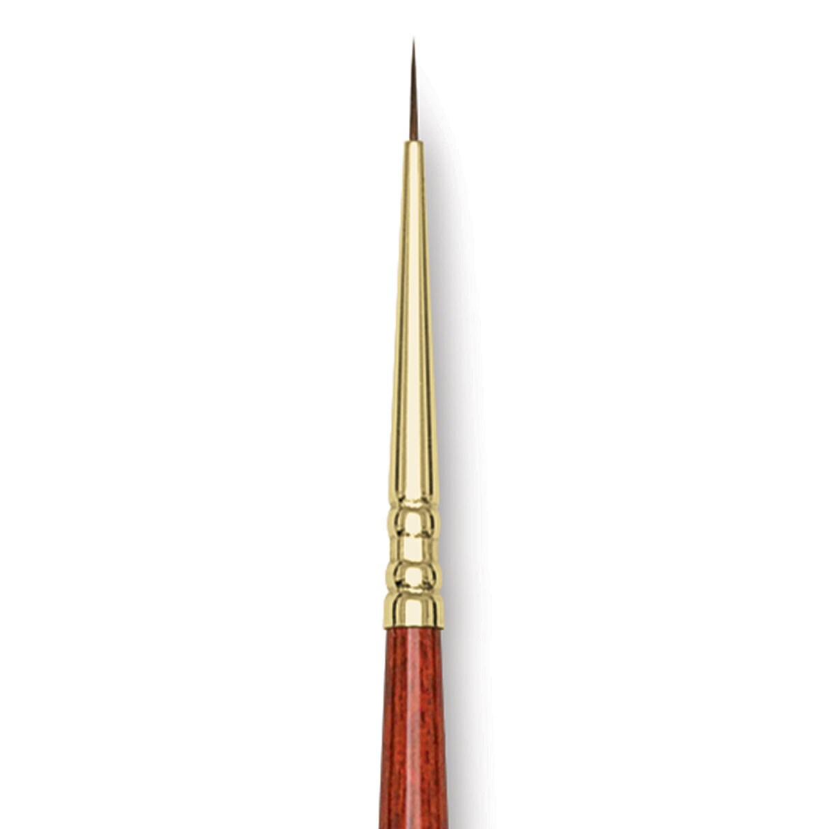 Sable Handle Color Blick Master Kolinsky Sable Brush - Pointed Round, Short Handle, 3/0 ...
